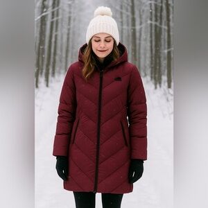 The North Face Maroon Jacket